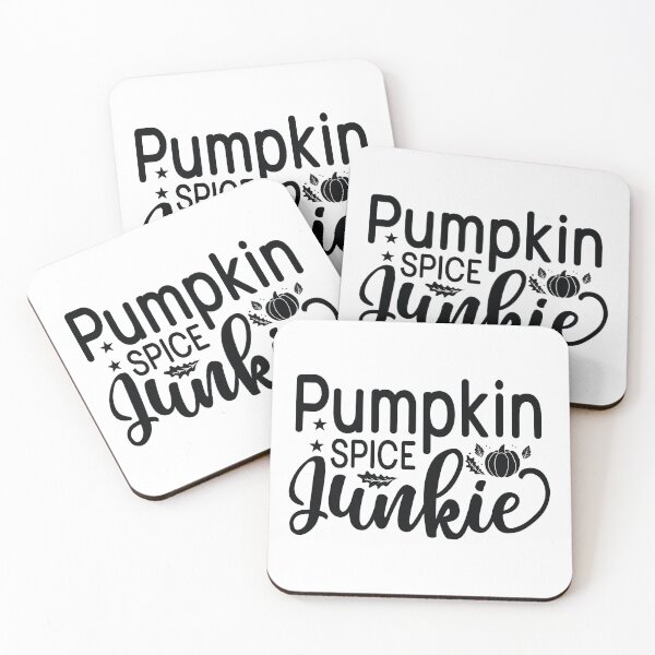 Item preview, Pumpkin Spice Junkie - Cute Fall Season Retro Vintage Aesthetic Coffee Leaves Lover Gift designed and sold by FuzionRaptor.