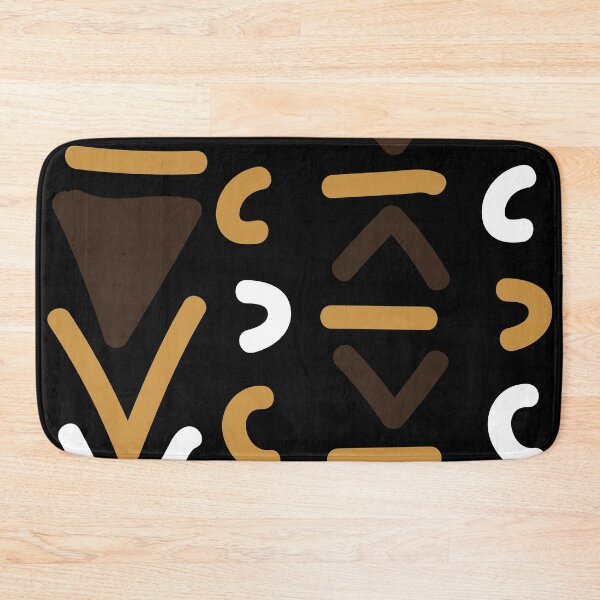 Item preview, Traditional African Bogolan Mudcloth Pattern designed and sold by Wolagno.