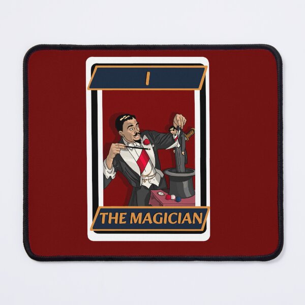 Item preview, The Magician – Pulp Fiction Inspired Tarot Card Sticker designed and sold by footnotes-club.