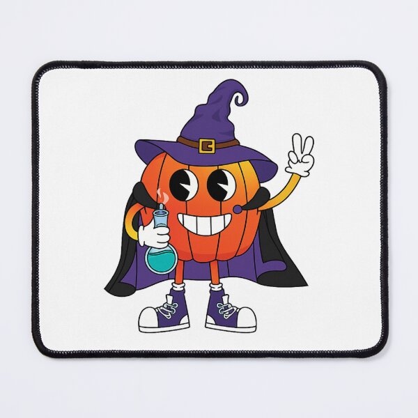 Item preview, Kawaii Witch Pumpkin with Magic Potion designed and sold by KM Design.