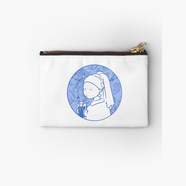 Item preview, Girl with a pearl earring In Blue designed and sold by FarieArt.