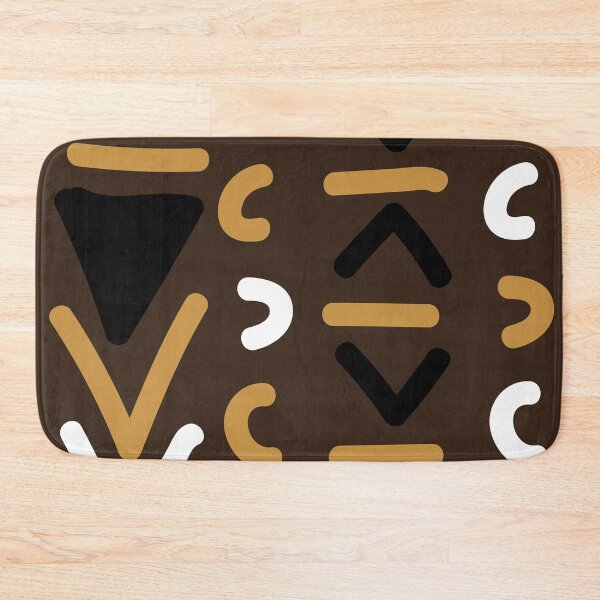 Item preview, Traditional African Bogolan Mudcloth Pattern designed and sold by Wolagno.