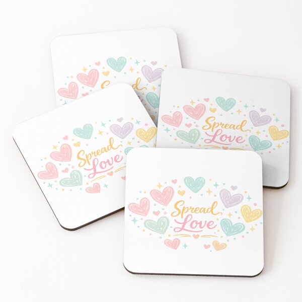 Item preview, Spread Love – Pastel Hearts Full of Sweetness designed and sold by KM Design.