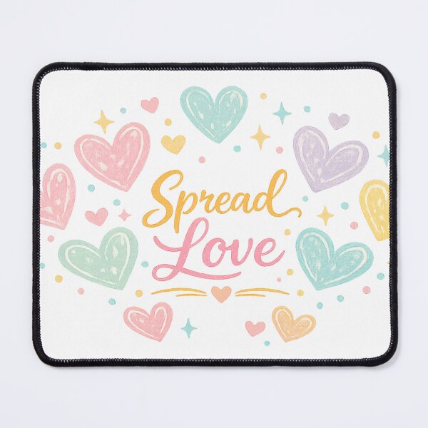 Item preview, Spread Love – Pastel Hearts Full of Sweetness designed and sold by KM Design.