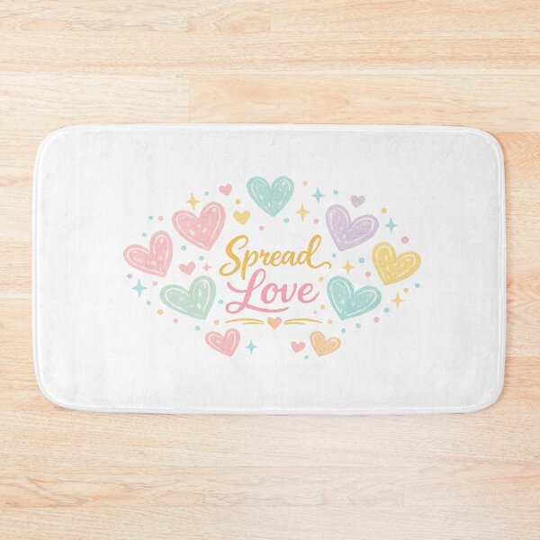 Item preview, Spread Love – Pastel Hearts Full of Sweetness designed and sold by KM Design.