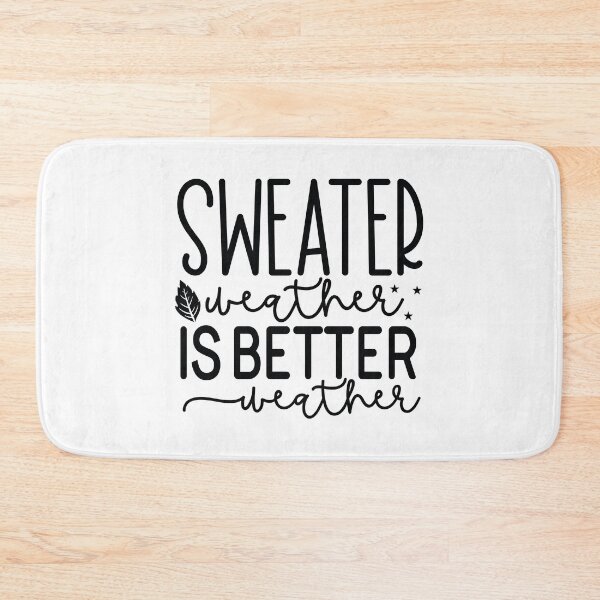 Item preview, Sweater Weather Is Better Weather - Cute Fall Season Retro Vintage Aesthetic Leaves Pumpkin Gift designed and sold by FuzionRaptor.
