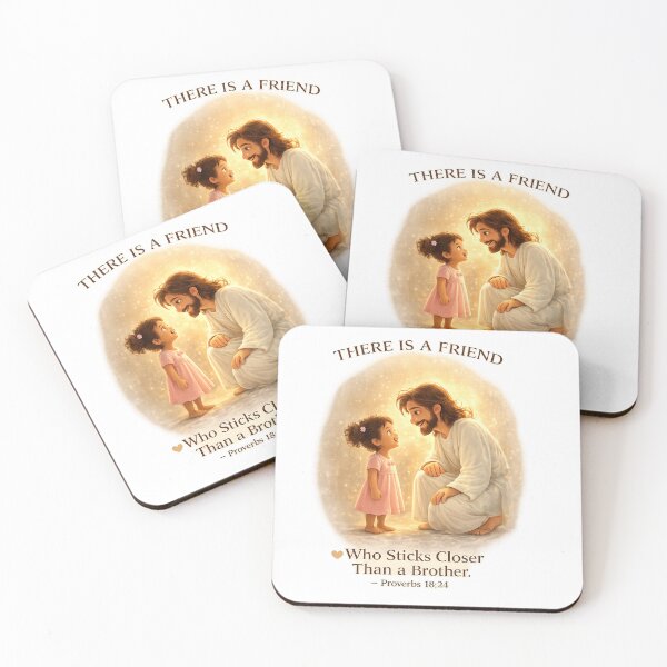Item preview, Title: Jesus is Closer Than A Brother – Encouragement for Every Child designed and sold by KINGDOM GOLD STUDIO.