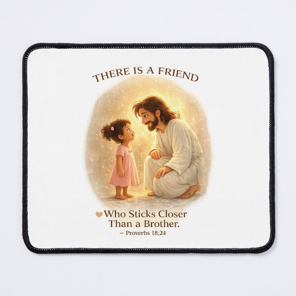 Item preview, Title: Jesus is Closer Than A Brother – Encouragement for Every Child designed and sold by KINGDOM GOLD STUDIO.