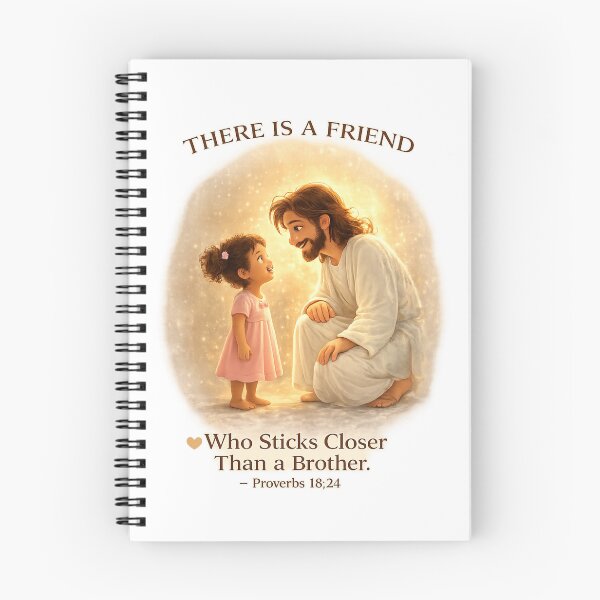 Item preview, Title: Jesus is Closer Than A Brother – Encouragement for Every Child designed and sold by KINGDOM GOLD STUDIO.
