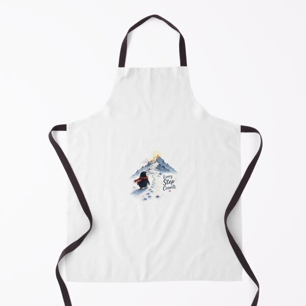 Item preview, Keep Going Penguin – Tiny Steps Big Dreams designed and sold by QuirkNest Studio .