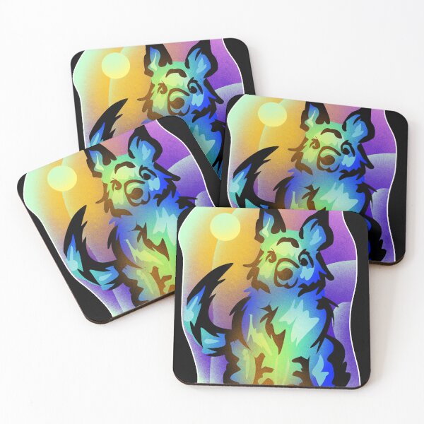 Item preview, Little Big Dog Abstract designed and sold by Static.Alien.