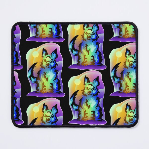 Item preview, Little Big Dog Abstract designed and sold by StaticAlien.