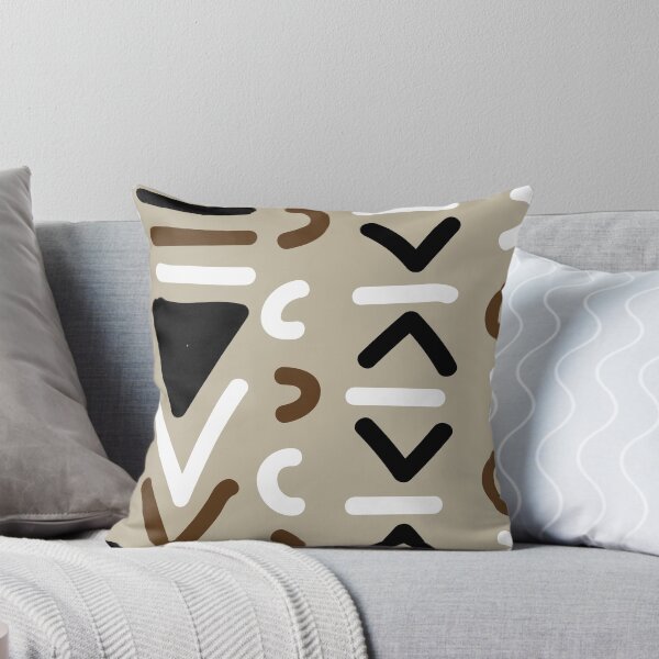 Item preview, Traditional African Bogolan Mudcloth Pattern designed and sold by Wolagno.