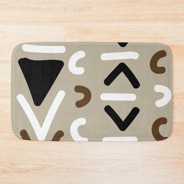 Item preview, Traditional African Bogolan Mudcloth Pattern designed and sold by Wolagno.