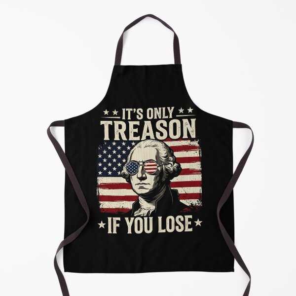 Item preview, It’s Only Treason If You Lose Funny George Washington Patriotic Shirt designed and sold by ArcaneArtistry.