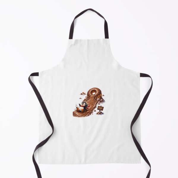 Item preview, Donut Drift Penguin – Sweet Chaos designed and sold by Happy Ghost Studio.