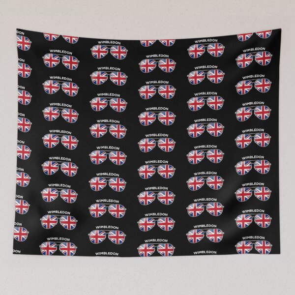 Item preview, Wimbledon Aviator Sunglasses United Kingdom Flag London Tennis Graphic designed and sold by Holy-Verse.