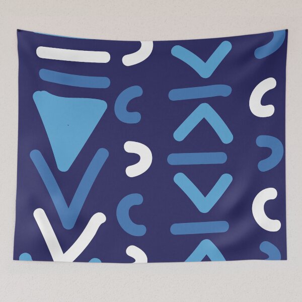 Item preview, Traditional African Bogolan Mudcloth Pattern designed and sold by Wolagno.