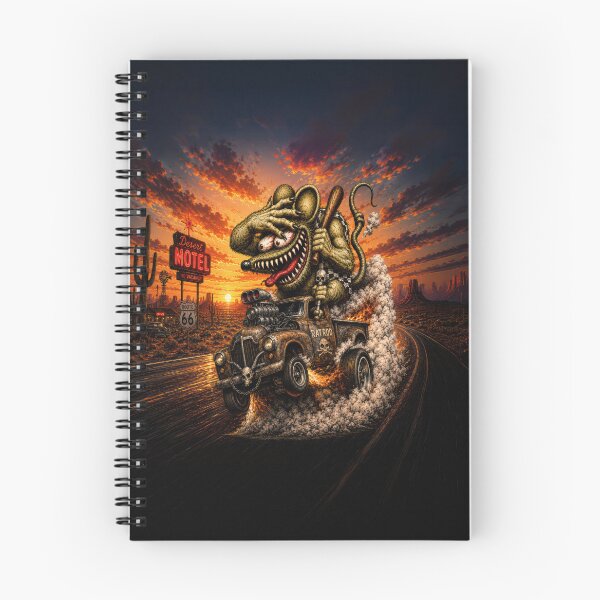 Item preview, Monster Rat Rat Rod Pickup Route 66 Burnout Kustom Kulture Hot Rod Art designed and sold by artistwill.