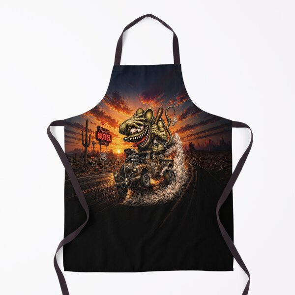 Item preview, Monster Rat Rat Rod Pickup Route 66 Burnout Kustom Kulture Hot Rod Art designed and sold by artistwill.