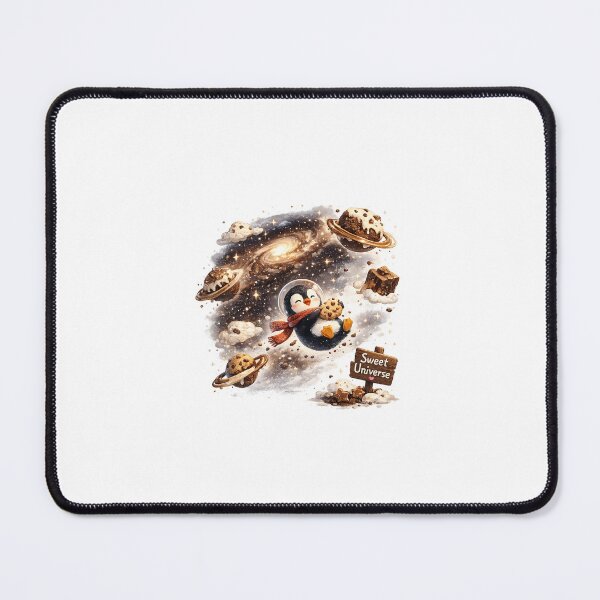Item preview, Sweet Universe Penguin – Cookie Galaxy Explorer designed and sold by QuirkNest Studio .