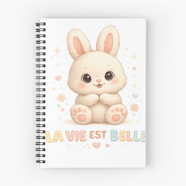 Item preview, Kawaii Bunny Life is Beautiful designed and sold by KM Design.