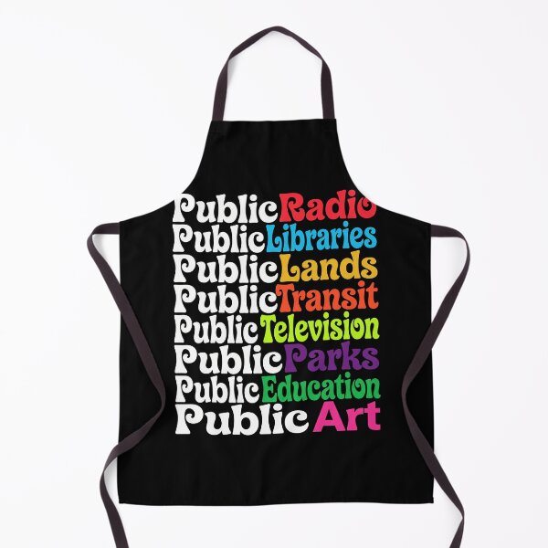 Item preview, Support Public Services Public Radio Libraries Education Art Retro Shirt designed and sold by ArcaneArtistry.