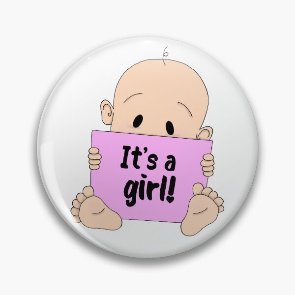 Item preview, It’s a girl! designed and sold by FancyNotions.