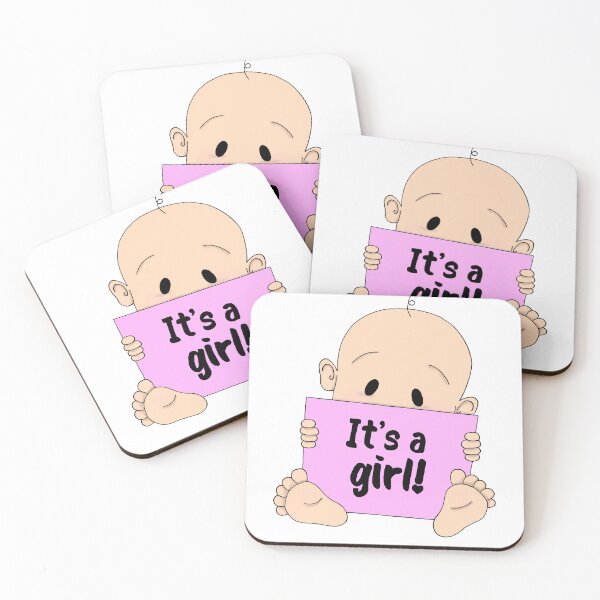 Item preview, It’s a girl! designed and sold by FancyNotions.
