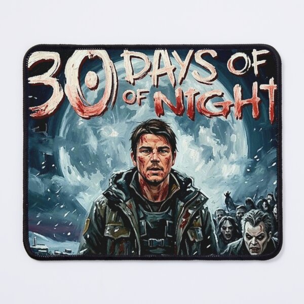 Item preview, 30 Days of Night Retro Vampire Horror Movie Art Poster designed and sold by Art's Diner.