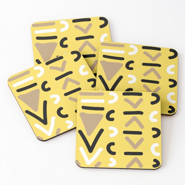 Item preview, Traditional African Bogolan Mudcloth Pattern designed and sold by Wolagno.