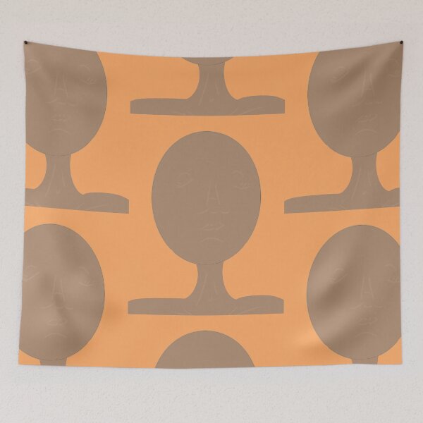 Item preview, Bald egg shaped portrait designed and sold by Nnone.