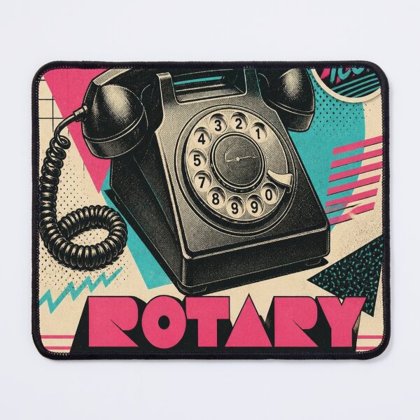 Item preview, Rotary Phone 80s Icon T-Shirt | Vintage Telephone Memphis Style Tee designed and sold by SunnyDesign82.