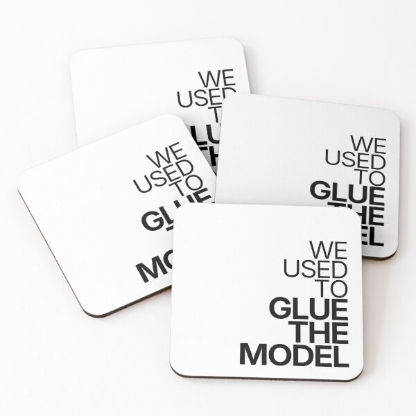 Item preview, We Used To Glue The Model designed and sold by TheRulingPen.