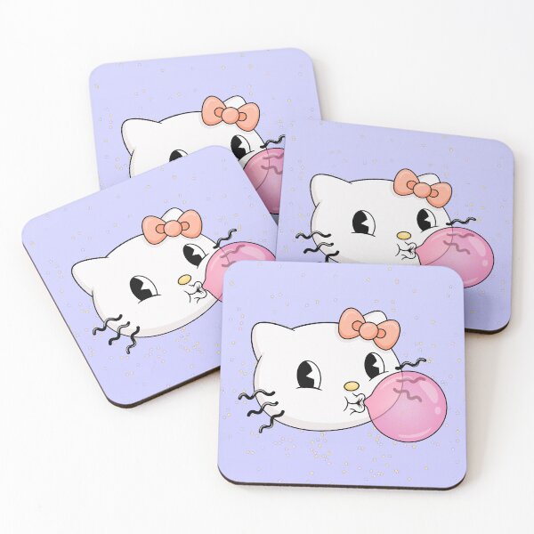 Item preview, Bubblegum Kitty designed and sold by Krameri Creations.