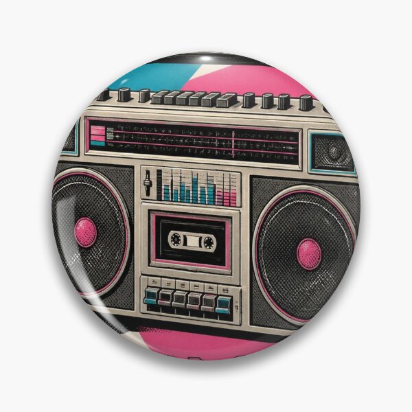 Item preview, Boombox 80s Icon T-Shirt | Retro Music Memphis Style Tee designed and sold by SunnyDesign82.