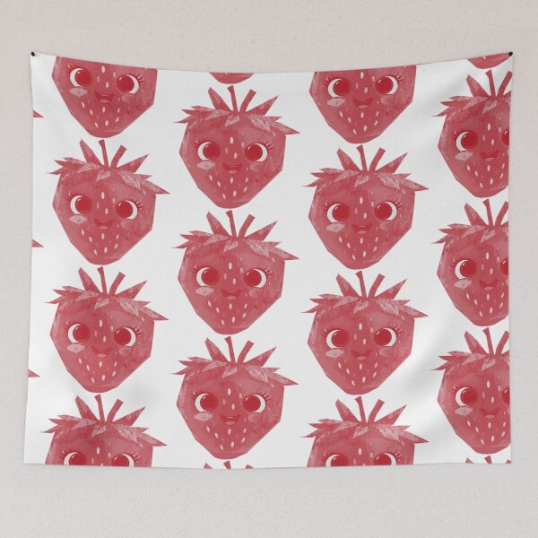 Item preview, cute strawberry designed and sold by kinpirks.