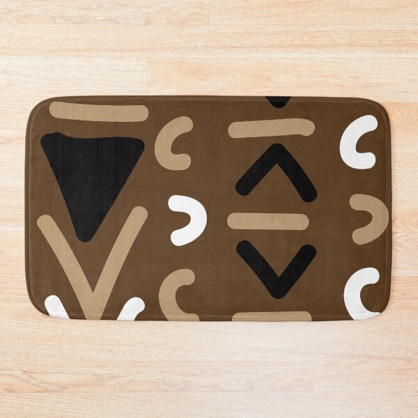Item preview, Traditional African Bogolan Mudcloth Pattern designed and sold by Wolagno.