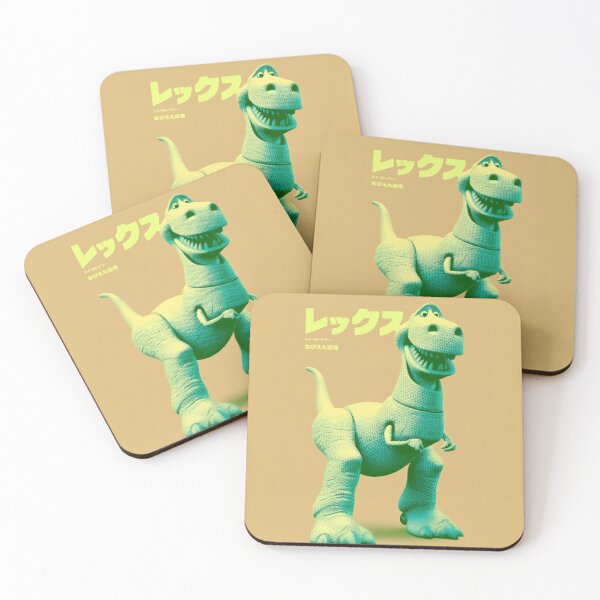 Item preview, Toy Rex Duotone Green Sand  designed and sold by AnimeArsenalPrints.