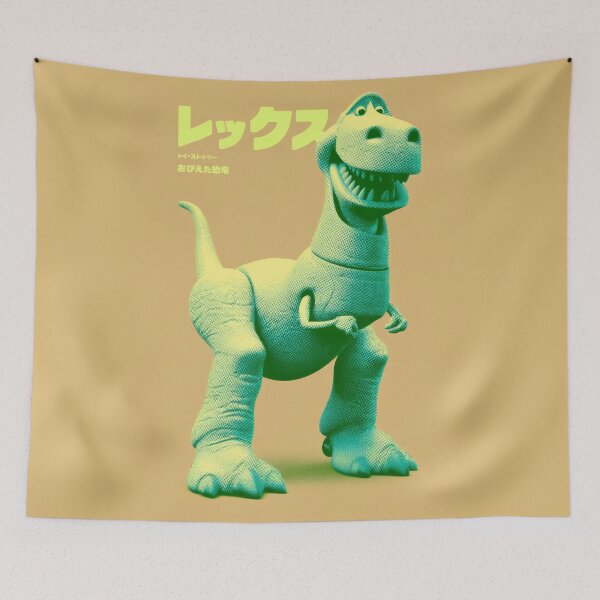 Item preview, Toy Rex Duotone Green Sand  designed and sold by AnimeArsenalPrints.