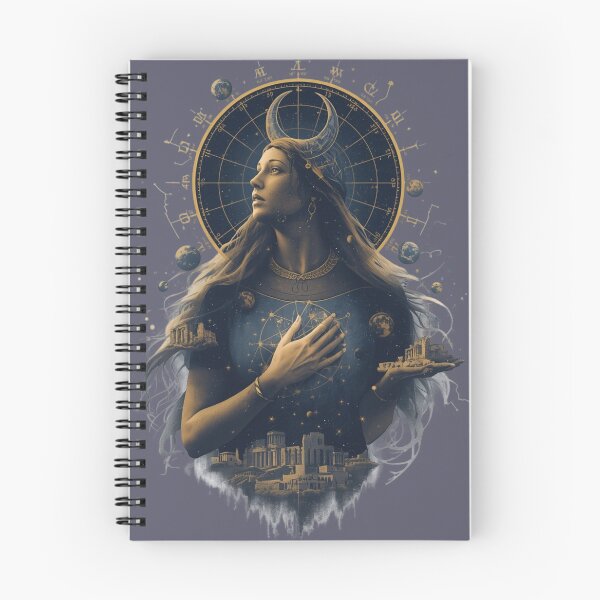 Item preview, Goddess Tanit Phoenician Cosmic Moon Ancient Carthage Mystical designed and sold by carthagia.