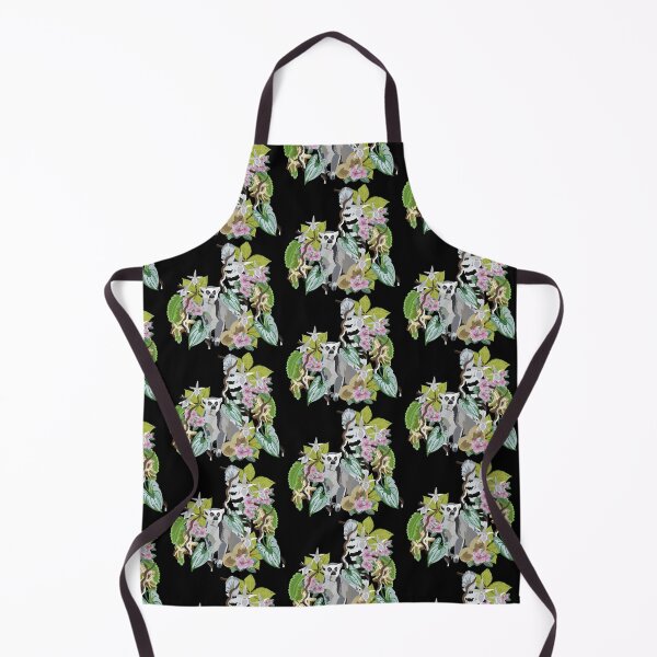 Item preview, Ringtail Lemur Native Flora Madagascar Wildlife Cute Lemur Botanical Nature Design designed and sold by PrettylittlepastelUk.