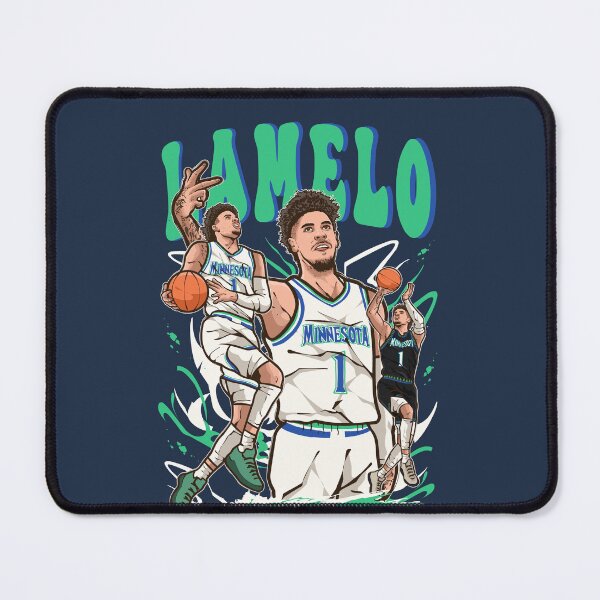 Item preview, LaMelo Ball Cartoon Minnesota designed and sold by RatTrapTees.