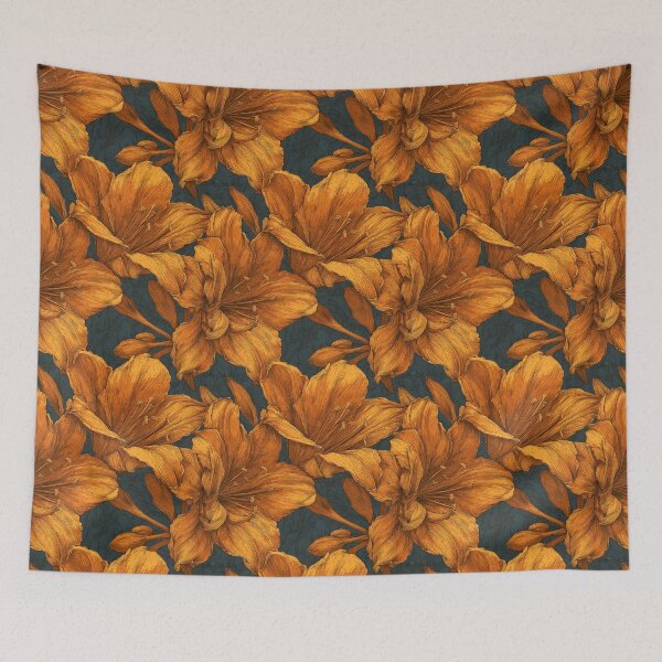 Item preview, Edgy Amaryllis Floral  - Birth Flower Pattern   - Sympathy Gifts designed and sold by RoyalStarsPatts.