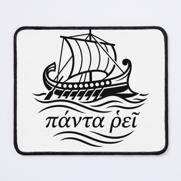 Item preview, Panta Rhei Ancient Greek Trireme Philosophy designed and sold by Plumcharmeurs.
