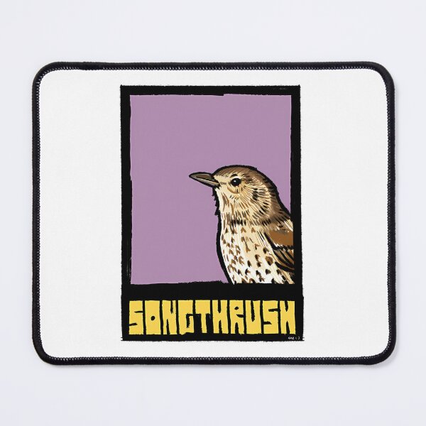 Item preview, Song thrush – British Bird designed and sold by GWARTUKSTORE.