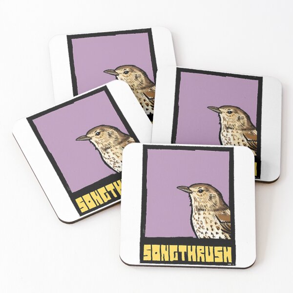 Item preview, Song thrush – British Bird designed and sold by GWARTUKSTORE.