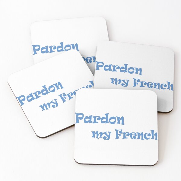 Item preview, Pardon My French Light Blue Design designed and sold by BetweenForms.