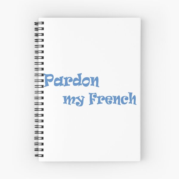 Item preview, Pardon My French Light Blue Design designed and sold by BetweenForms.