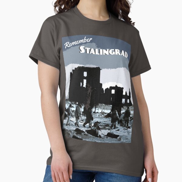 Vista previa del artículo con la obra «Stalingrado - Guerra de las ratas», diseñado y vendido por The War Effort.